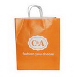 Elegant Printing Kraft Paper Bags with Custom Brand/Logo