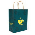 Natural Kraft Take Out Paper Bag for Coffee Cup