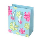 Glossy Lamination Flower Paper Bag
