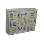 Paper Bag with Children Toy Artwork for kids Shoe