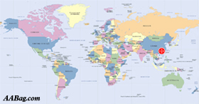 world map