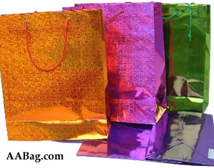 Hologram paper bag