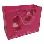 Paper Gift Bag with fantastic Design & Satin Ribbon Handle