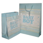 Custom Baby Paper Gift Bags for Shopping