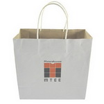 Kraft Paper Shopping Bag with Custom Brand/Logo Printing