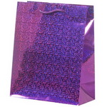 Hologram Paper Bag with match color rope