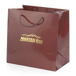 Paper Brand Bag with Custom Elegance Logo design