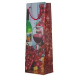 Wine bottle bag with Custom Artwork