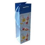 Paper Wine Bag with Custom Design