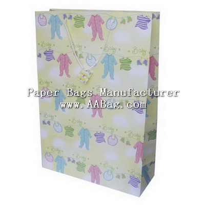 Gift Paper Bag For Baby Gift