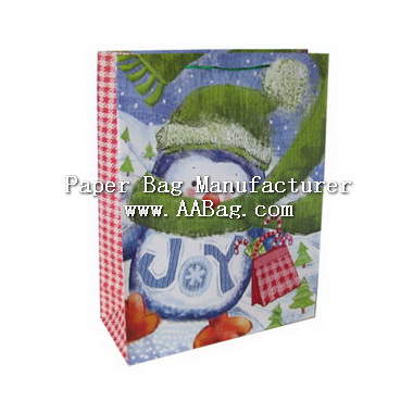 Christmas Gift Bag with custom Theme