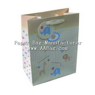 Custom Baby Paper Gift Bag