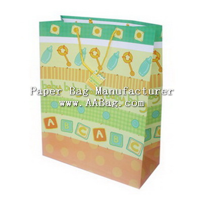 Custom Baby Paper Gift Bag