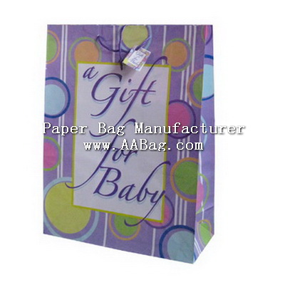 Custom Baby Gift Bag with 