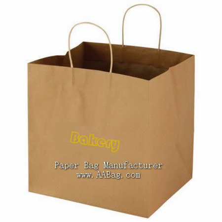 Customize Recycled Printed Restaurant Take Out Bags with logo