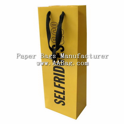 Wine bottle bag with Custom brand